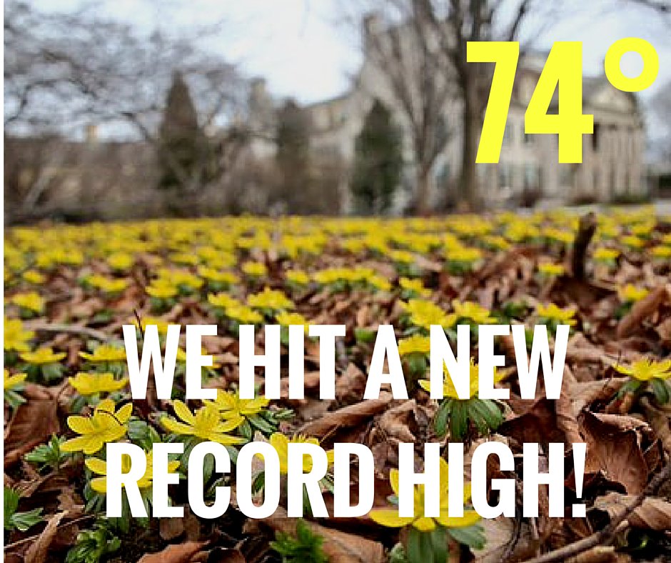 DandC's tweet photo. We've hit a new record high, Rochester! https://t.co/QNGueBnlUi #ROC #ROCtheWINTER https://t.co/0eUwiYCKEE