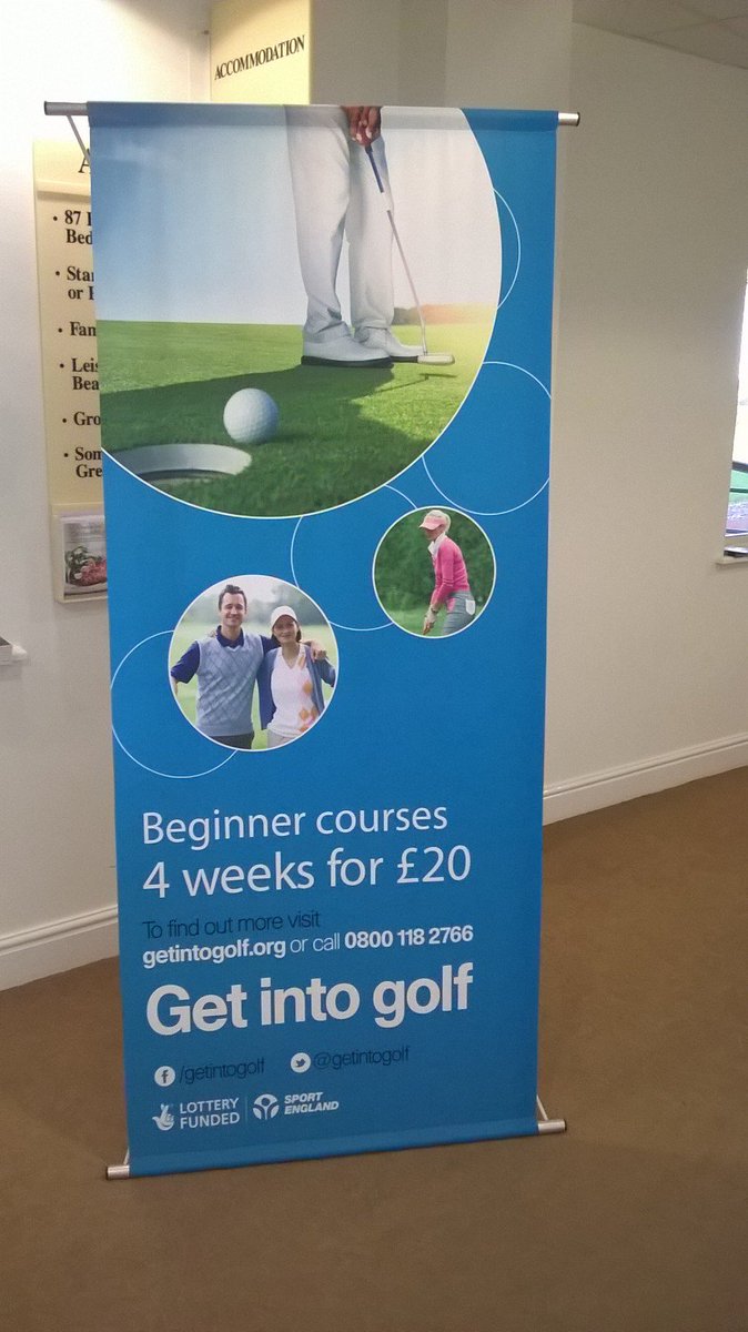 SuffolkGolf's tweet photo. Great to see Get into golf promoted at @UffordParkGolf last week #beginnergolf #learnplayimprove @Suffolksport https://t.co/KtOFcEoxir