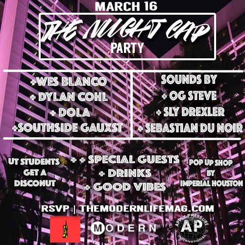 APPLYPRESSURE88's tweet photo. #sxsw March 16th

@wesxblanco 
@DylanCohl 
@writtenbydola 
@southsidegauxst 
+ More

RSVP https://t.co/AFRTzrG4Xa https://t.co/FpSzDlVlhc