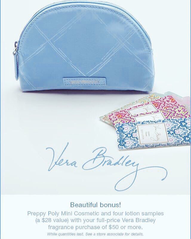 Today is the FINAL day to receive the Preppy Polly mini cosmetic with lotion samples FREE!