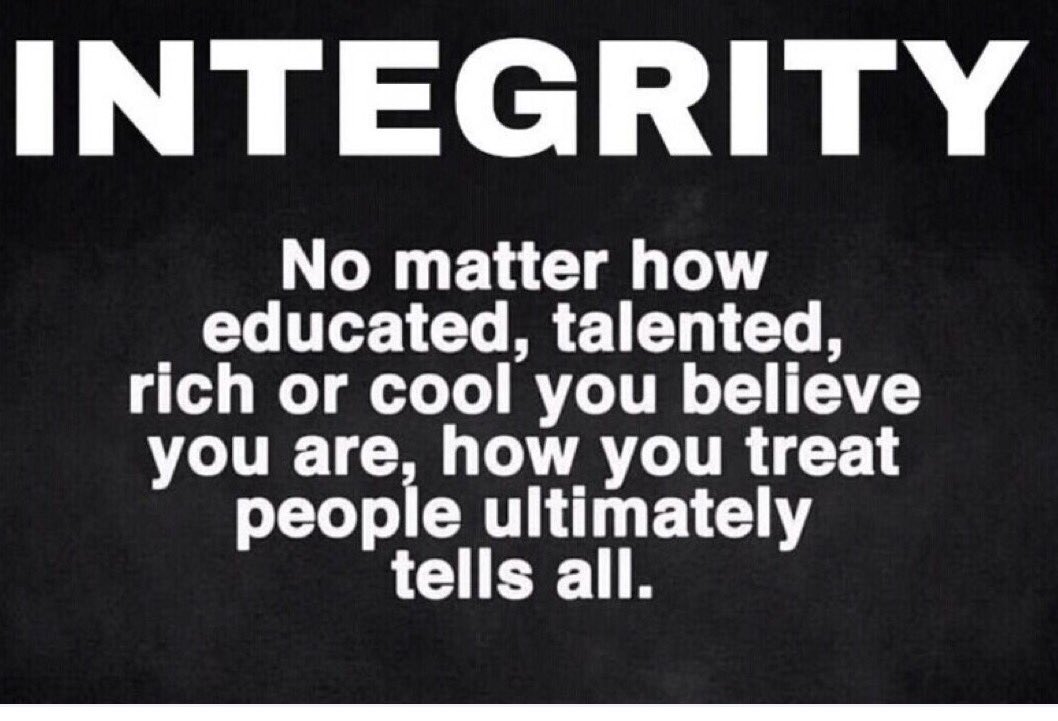leslifoster's tweet image. This is right on time. Integrity. #WednesdayWisdom @wusa9