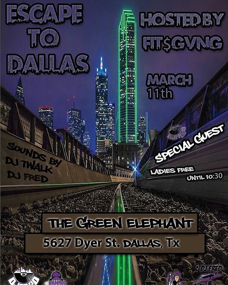 FukkItStackUp's tweet photo. #EscapeToDallas
#UTA19 #UNT19 #SMU19 #SFA19 #TJC17 #SHSU19 # PVAMU19 #TXST19 #UTT19 # https://t.co/3FFBaDDfUA