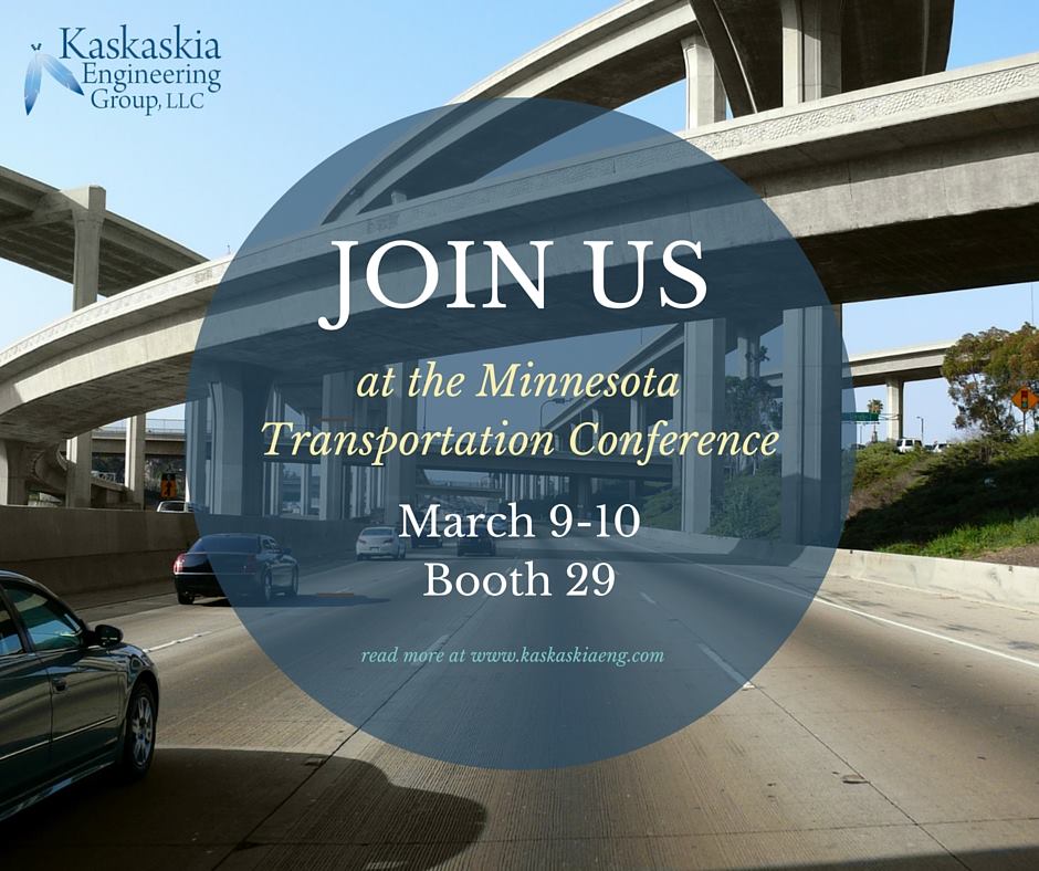 Please stop by and see us at the Minnesota Transportation Conference! We are located at booth 29.