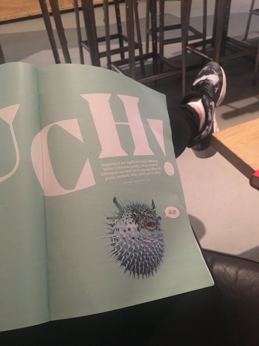 kateclark311's tweet photo. Like reading my own diary! 🙈@StylistMagazine #prickly https://t.co/Vu4da8bzGk