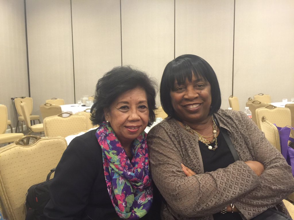 MBNUSA's tweet photo. Council board member @MonettaStephens of @ToyotaSD & @SCMSDC President Virginia Gomez at #MBOD2016 #realtalk seminar https://t.co/1EH8UYAZYt