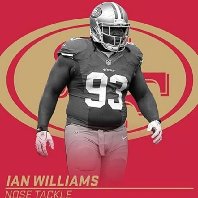AdamCarrillo15's tweet photo. #IanWilliams is still a Niner #Yeee #GONINERS 😁😁😁😁 https://t.co/nPwIyoZ10T