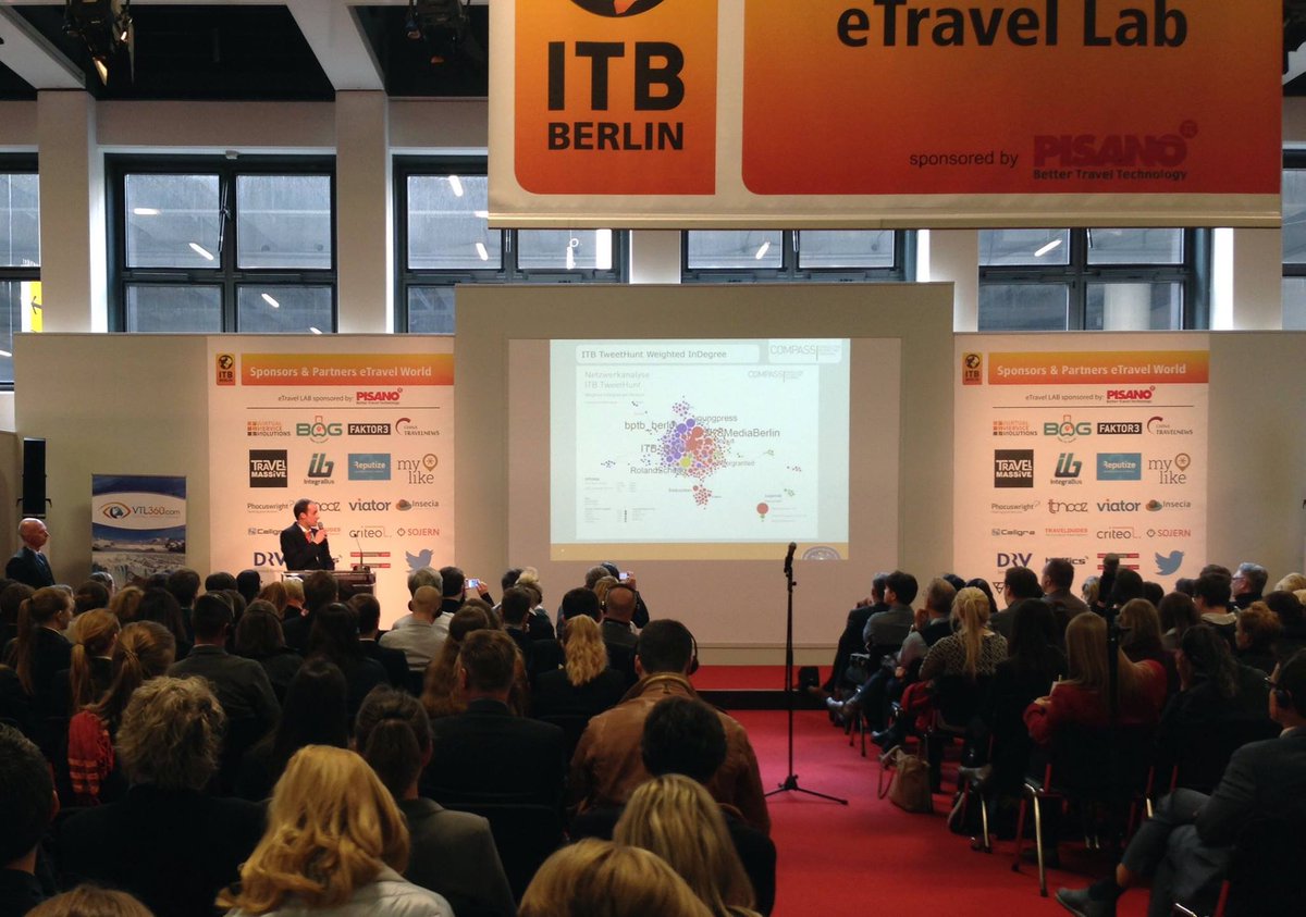 Die Präsentation unseres neuen Tools zur Analyse sozialer Netzwerke "SMeNA" war ein voller Erfolg. #ITBBerlin