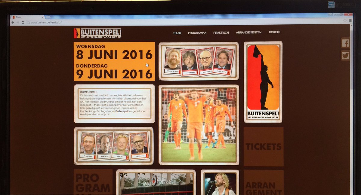 Nieuwsgierig naar #Buitenspel! geworden? Neem eens een kijkje op onze website: 

buitenspelfestival.nl