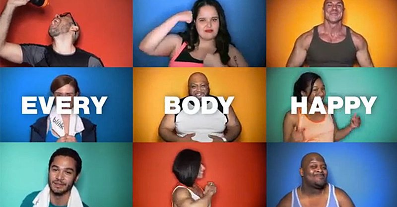 FitnessMagazine's tweet image. This body-positive ad from @blinkfitness gives us that post-workout, warm-and-fuzzy feeling: spr.ly/6013BeiBJ