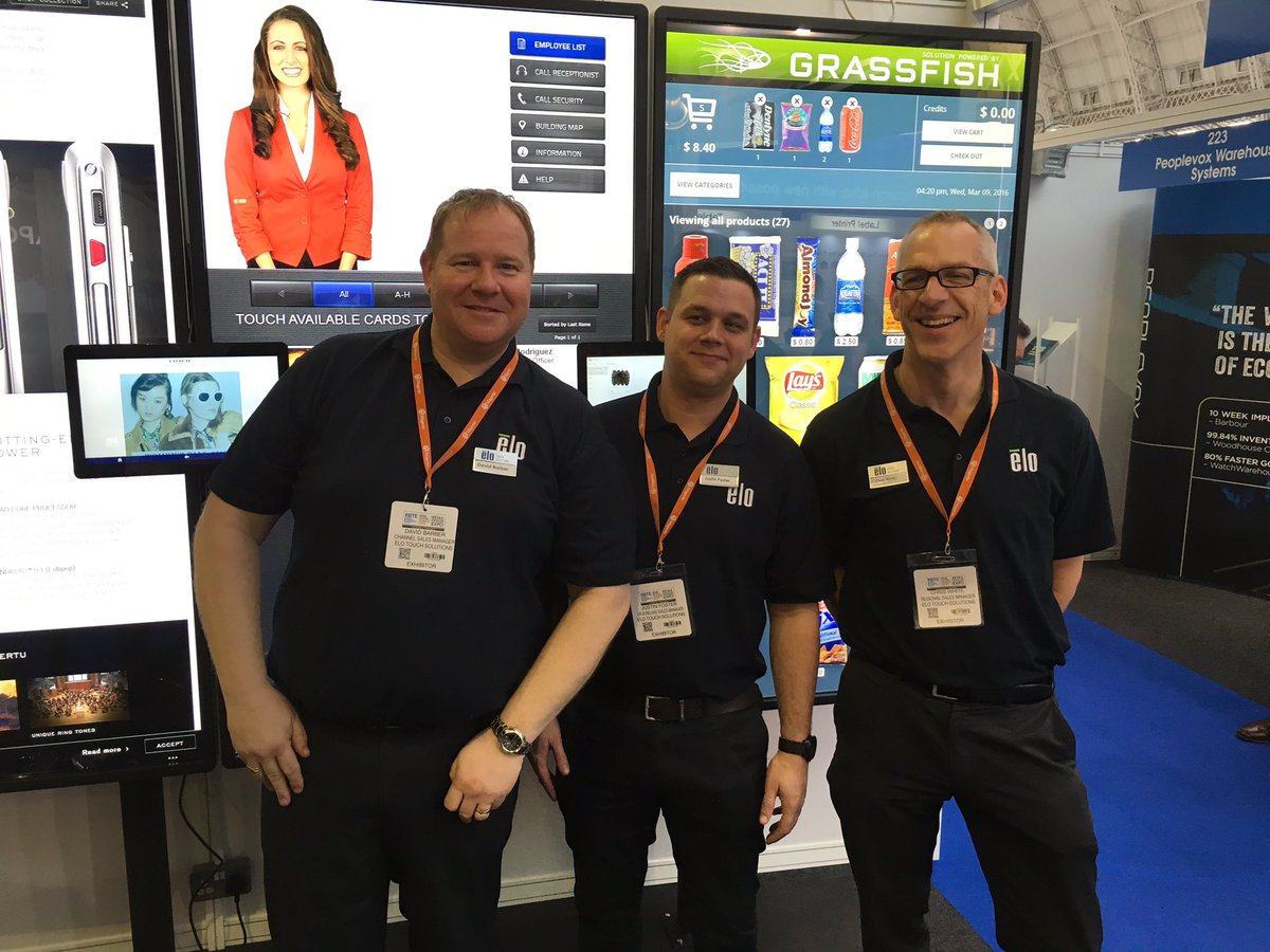 maartenbais's tweet photo. The #elotouchsolutions UK/I team @ RBTE in London https://t.co/LYLRF42YF3