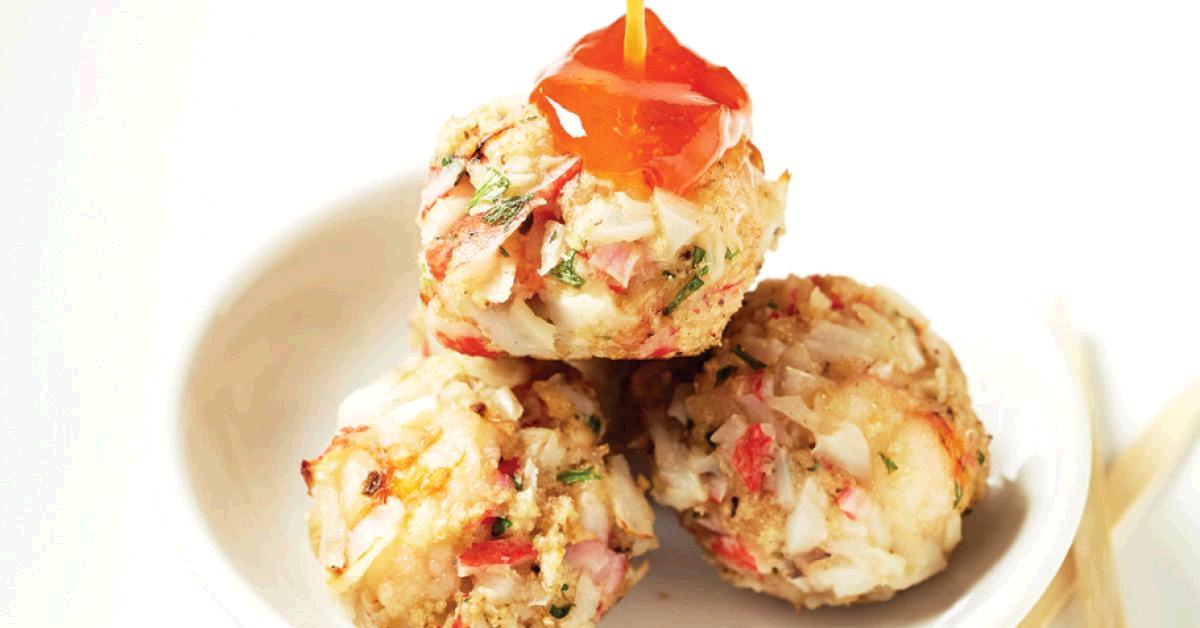 Give meatballs a makeover with shrimp &amp; crab. >> hyv.ee/1UeBLKO