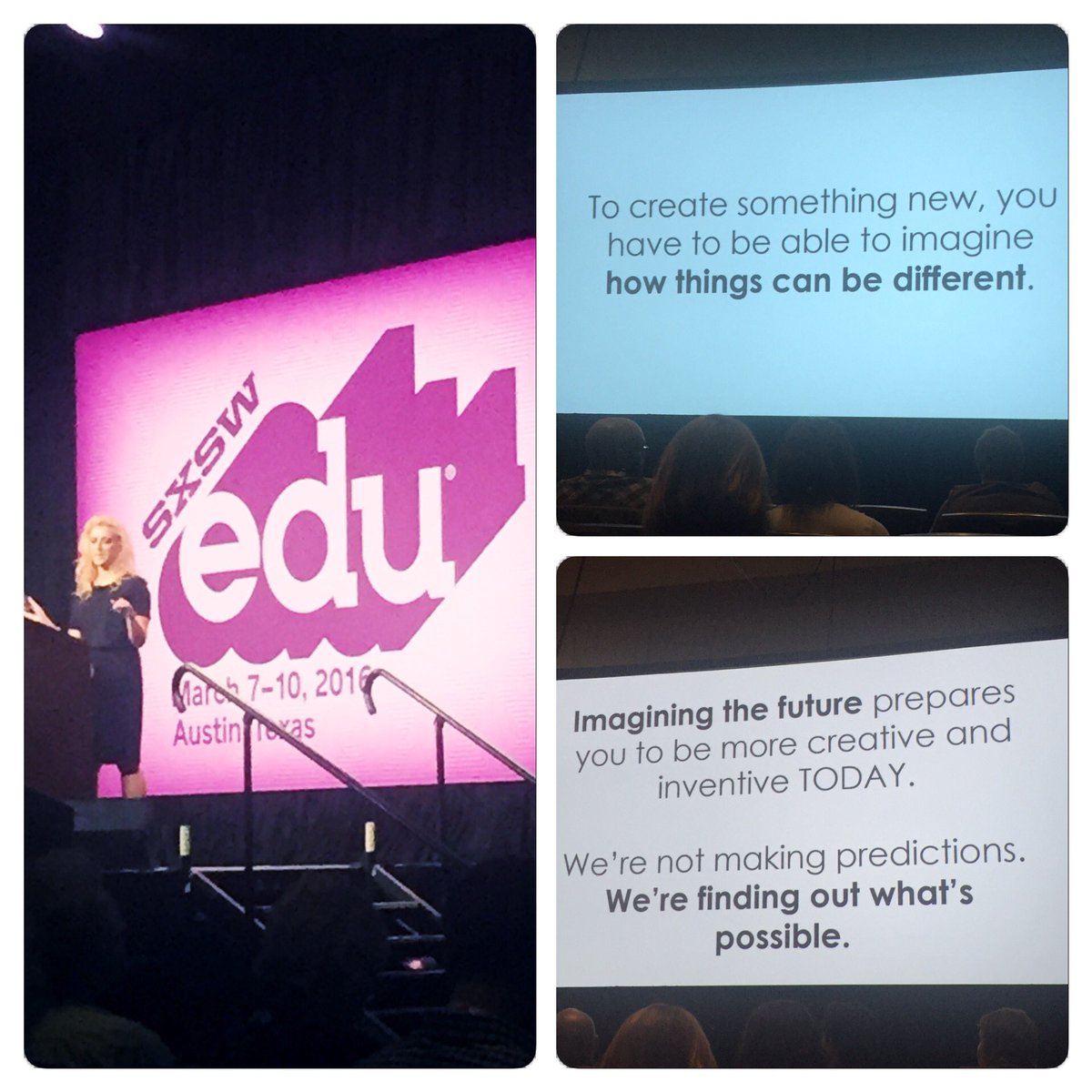 Learning to be a #futurist & #futureforecasting #sxswedu day 3 @avantgame #d34learns @5tapia @kelleral @k_dahmer