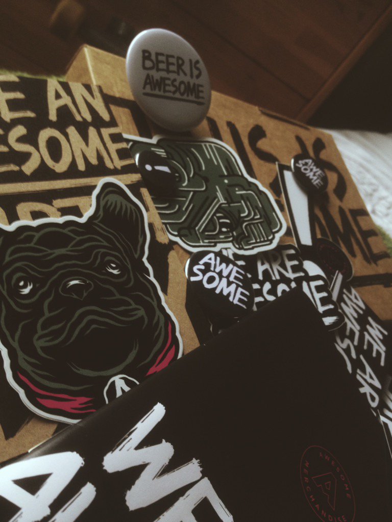 Cheers for the AWESOME samples <a href="/AwesomeMerch/">Awesome Merchandise</a>! Watch this space... 👀💥👊🏼🍒