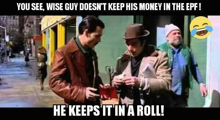 vishu_mishra's tweet photo. #MeMe in response to change in #EPF #scheme
#justforlaughs #troll #memes #EPFTax #epfshock #donniebrasco #alpacino https://t.co/MeCI2bU10Z