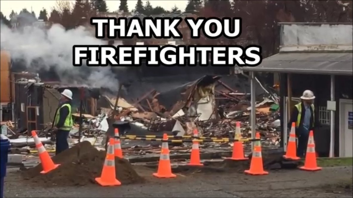 fox13seattle's tweet photo. UPDATE: All 9 firefighters who were injured this morning have been released from hospital https://t.co/SySgjNFlwC https://t.co/0zfz3F0ICF
