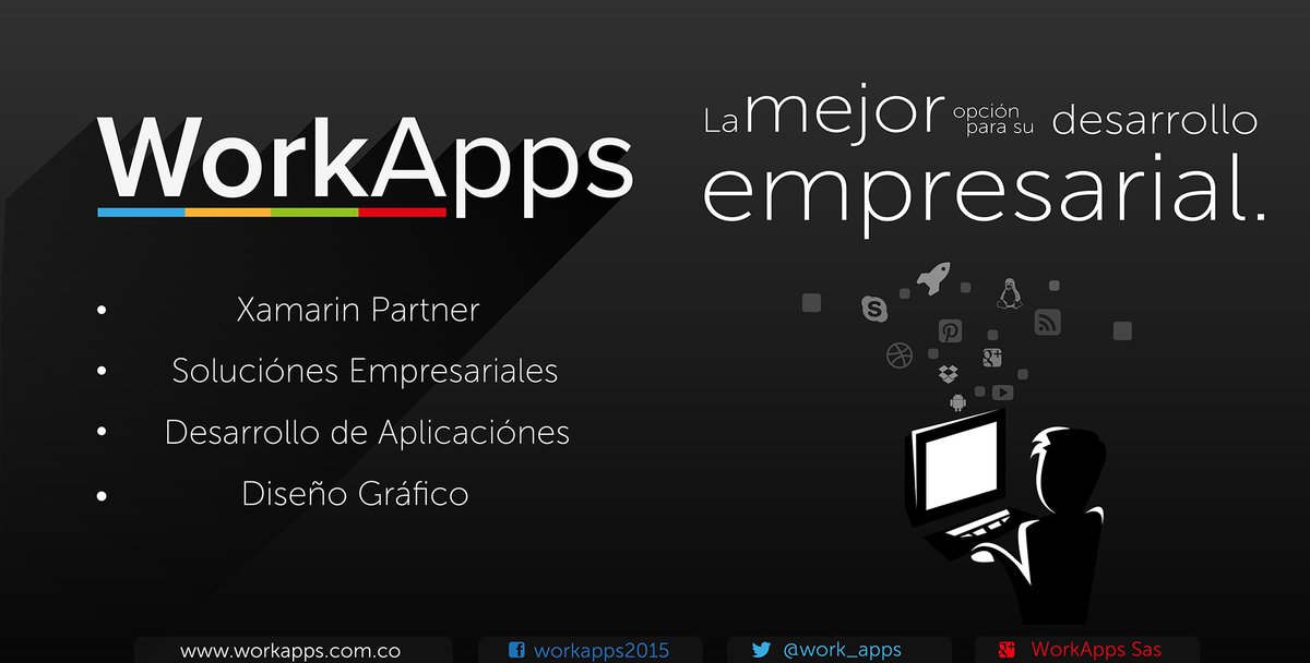 1Workapps's tweet image. Elígenos ahora! Somos #xamarinpartner
workapps.com.co