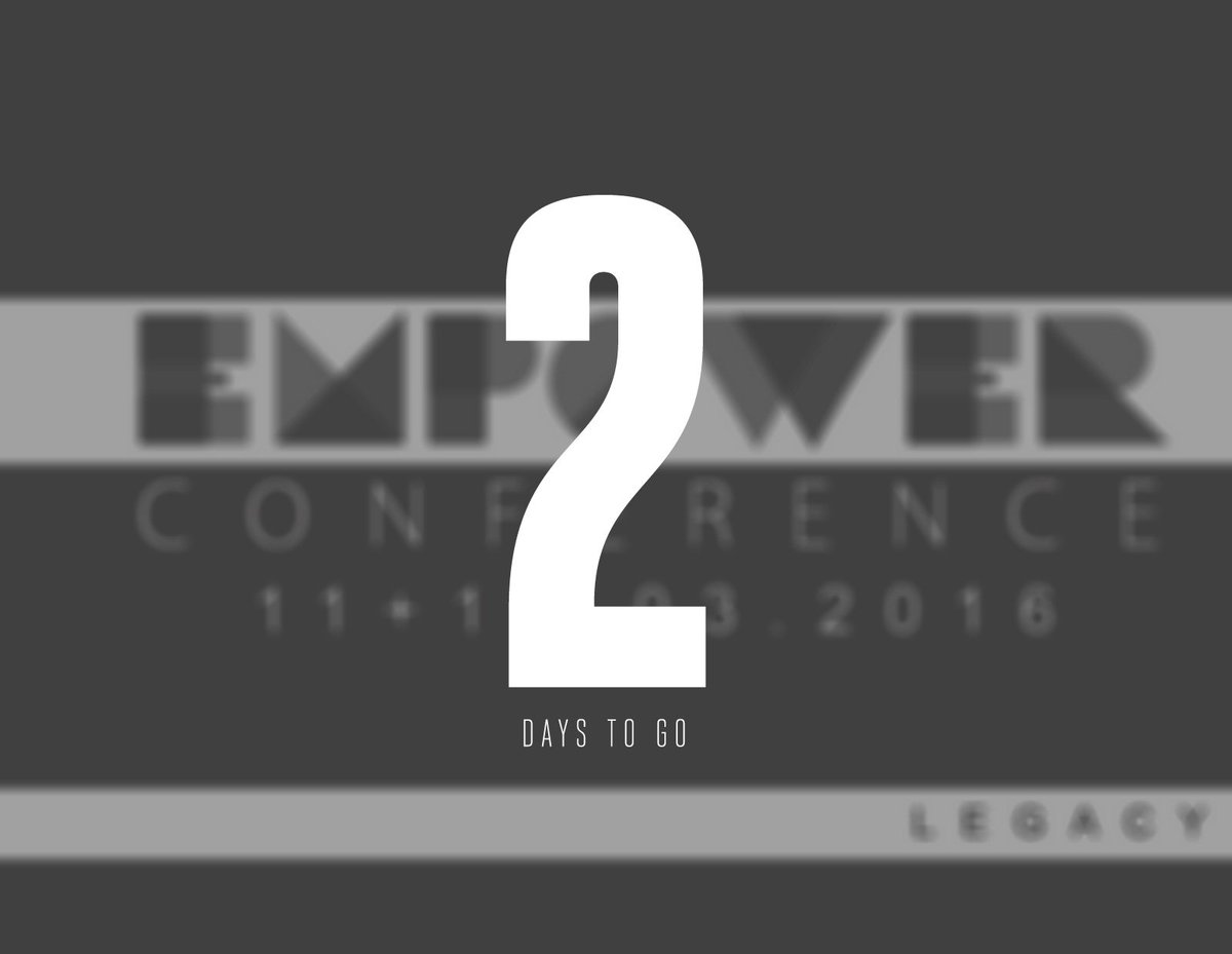 EmpowerConf's tweet photo. #EmpowerConference #Emp16 #2daystogo https://t.co/5CyV04UCFd https://t.co/twBbIVaJ6y