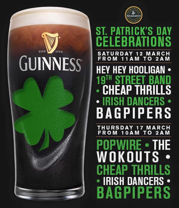 KeagansVB's tweet image. We celebrate being Irish all year long but come celebrate the best day of the year with us THIS Saturday! #keagansvb