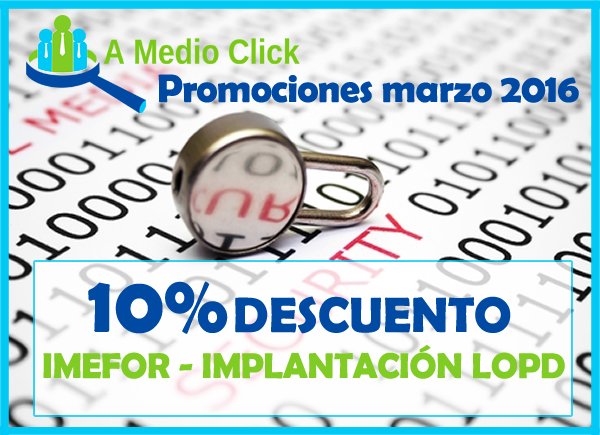 _amedioclick's tweet photo. ¿Necesitas implantar la LOPD en tu negocio? ¡Nosotros te ayudamos con la gestión e implantación a través de IMEFOR! https://t.co/Zv0mKTr4bJ