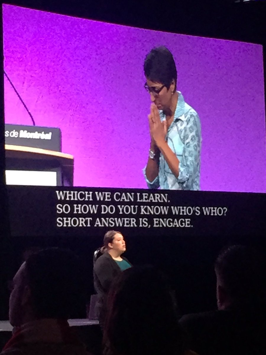 How do we know the difference between critics and allies? ENGAGE. #ACPA16