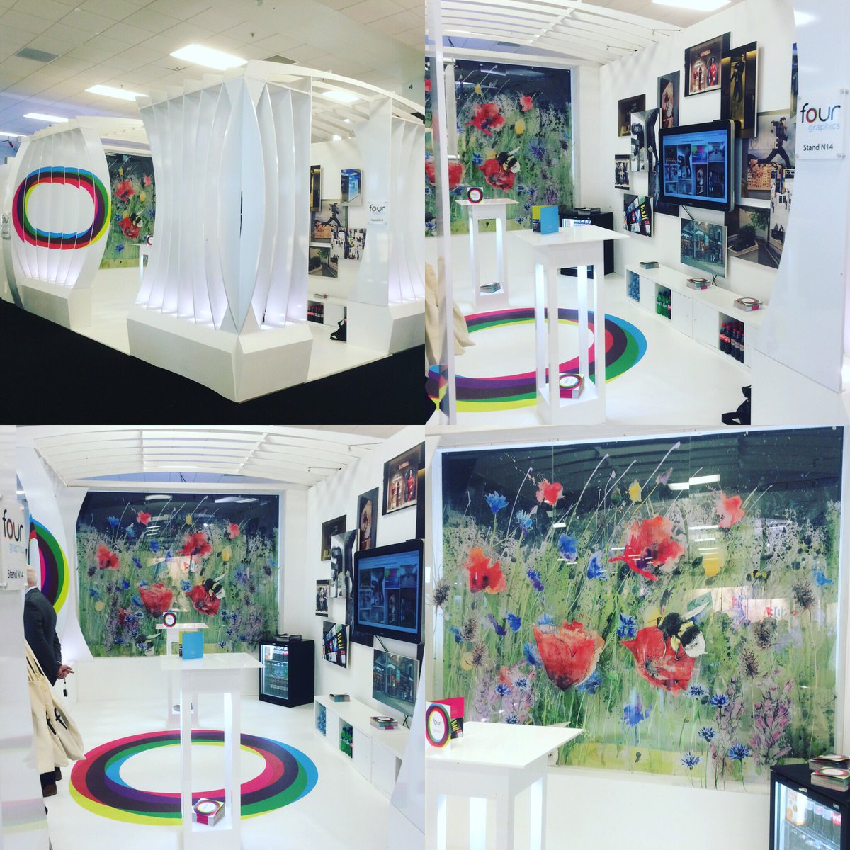 fourgraphics's tweet image. The Four Graphics stand at Retail Design Expo today.We will be exhibiting again tomorrow so come and say hello.