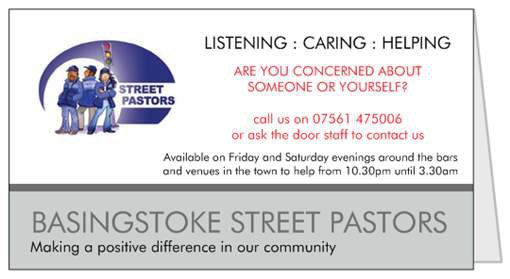 We are so happy to support the fab men &amp; women pastors <a href="/BasingstokeSPs/">Basingstoke Street Pastors</a> follow us! facebook.com/Basingstoke-St…
