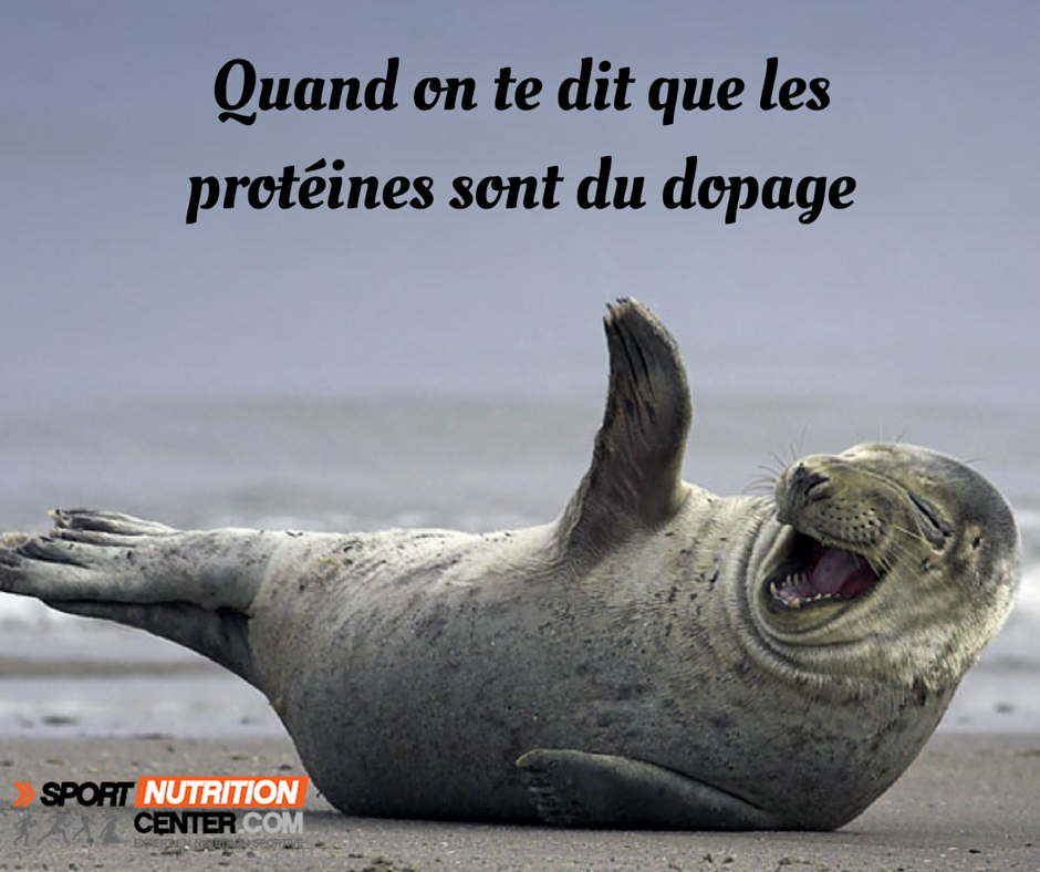 Arrêtez vous faites même marrer les phoques ! #quandontedit #proteine #nutrition