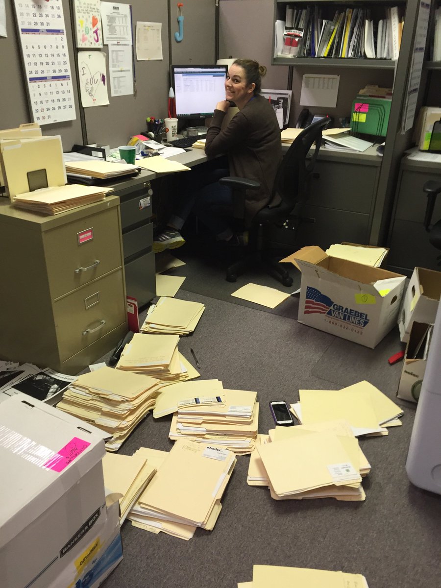 We've already started on our #springcleaning and #fileorganization.. have you?