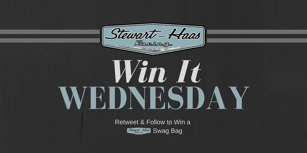 HaasFactoryTeam's tweet photo. #WinItWednesday - Retweet &amp; follow to win a SHR swag bag w/ hats, t-shirts &amp; more. Winner picked in 5hrs. https://t.co/A8OFpfCrin