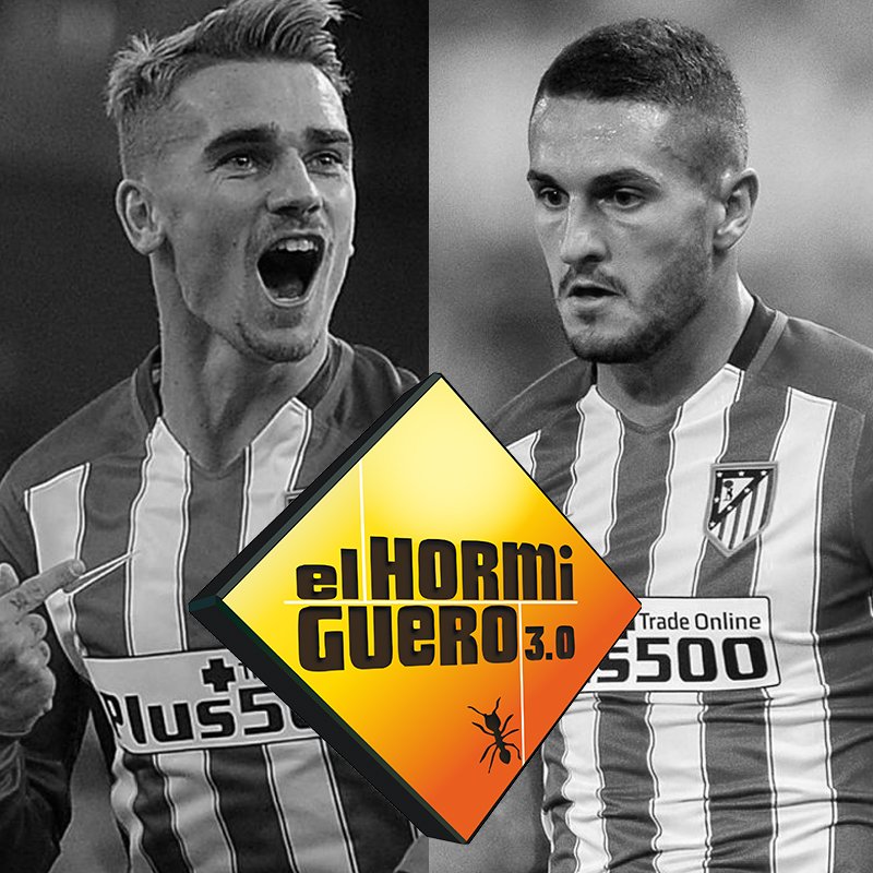 Hoy vienen a divertirse a El Hormiguero 2 cracks del <a href="/Atleti/">Atlético de Madrid</a> y del fútbol internacional... <a href="/AntoGriezmann/">Antoine Griezmann</a> y <a href="/Koke6/">Koke Resurrección</a>