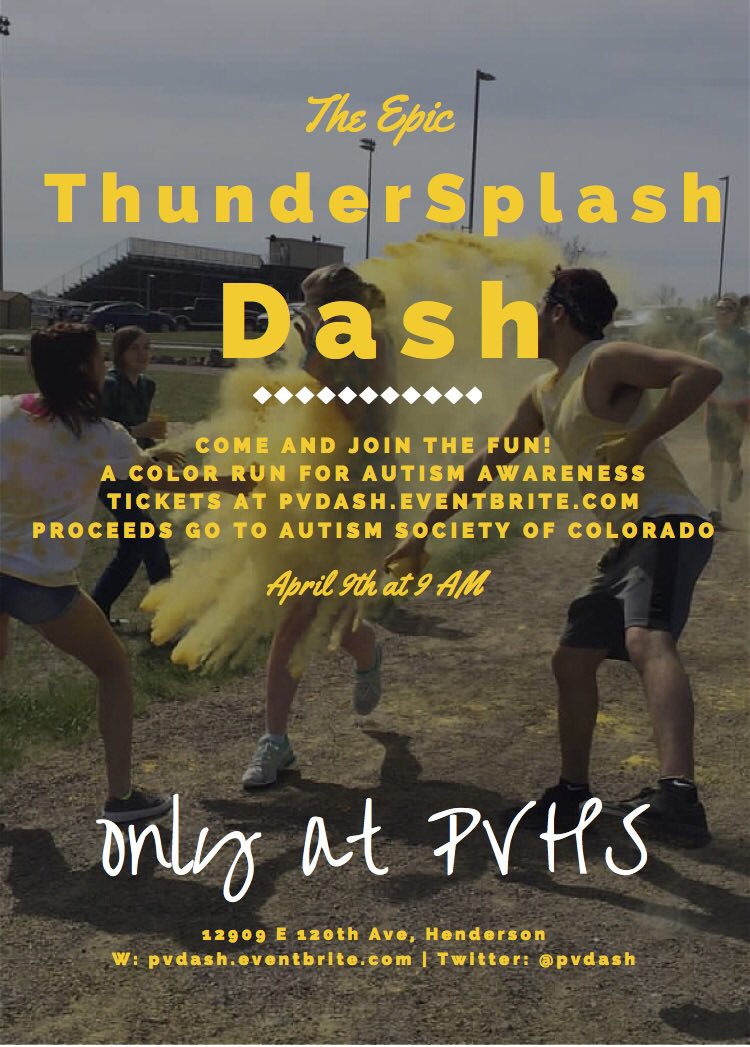 pvdash's tweet photo. ⚡️We are just a month away! Be sure to get your tickets soon! Get them by March 26th to receive a TShirt⚡️💙❤️💛💜💚 https://t.co/mboGdkWhPx
