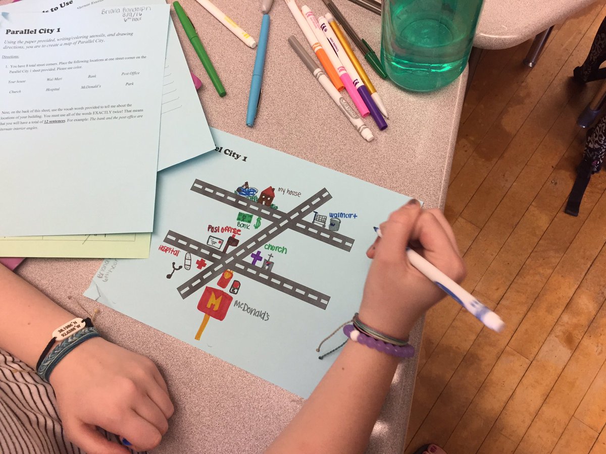 dstrasser123's tweet photo. In Math8, we're making Parallel Cities to show what we know about Angles! ππβοΈ #GreatThing #BodeShare https://t.co/n1izbDdpdl