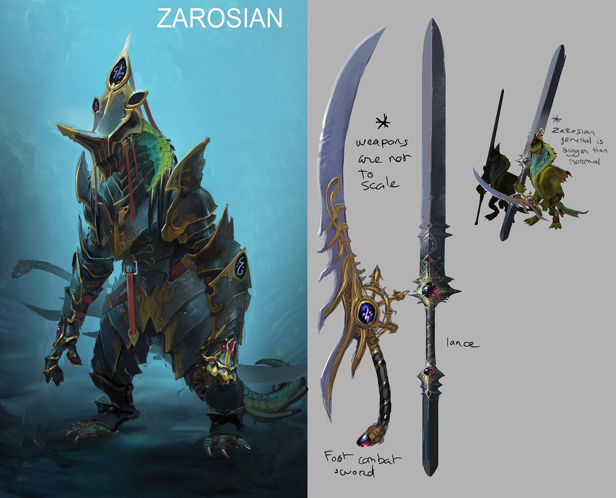 RuneScape's tweet image. ICYMI - concepts for the 4 new #GWD2 generals!

Sliske, Zaros, Seren, Zamorak - which is your favourite?
