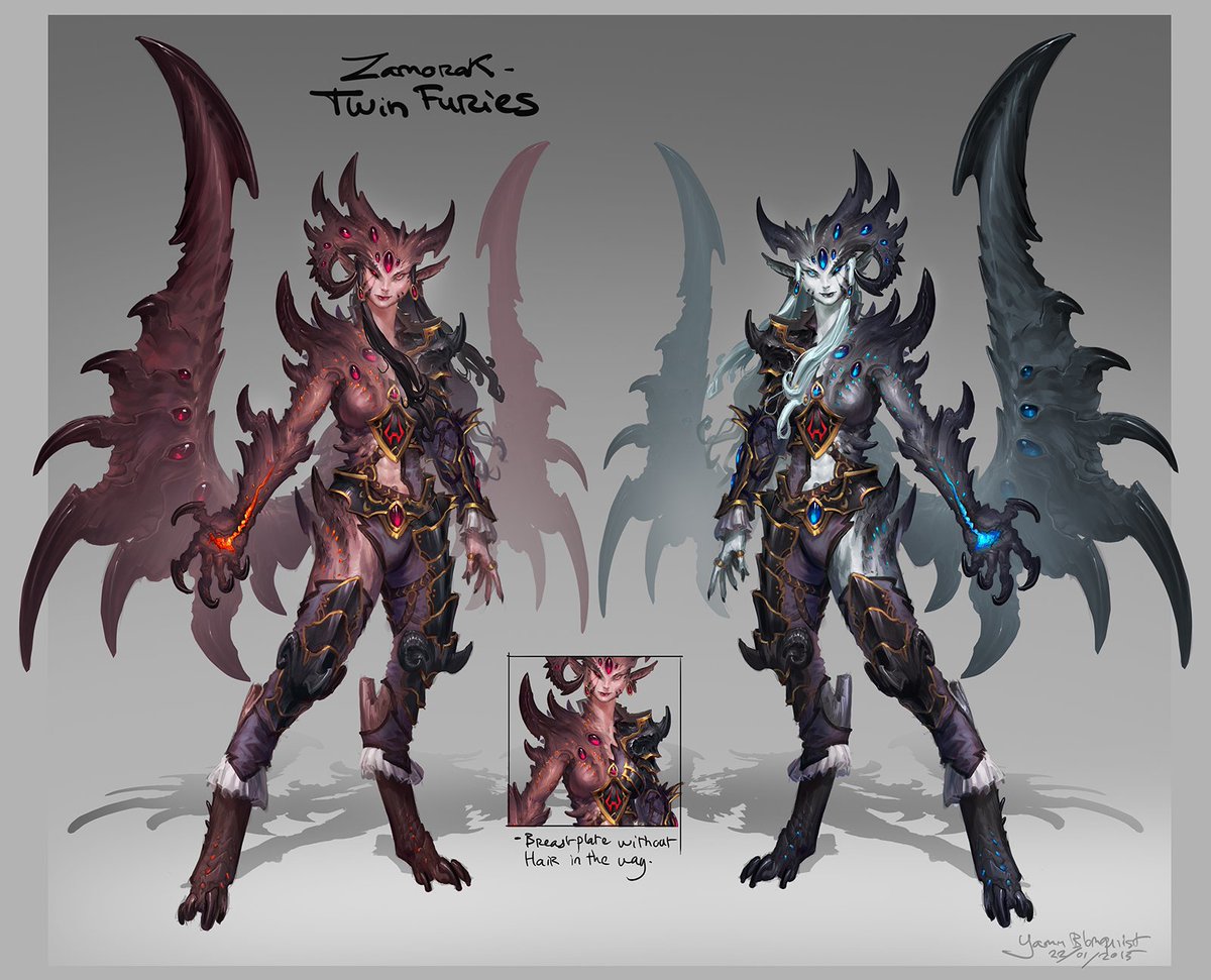 RuneScape's tweet image. ICYMI - concepts for the 4 new #GWD2 generals!

Sliske, Zaros, Seren, Zamorak - which is your favourite?