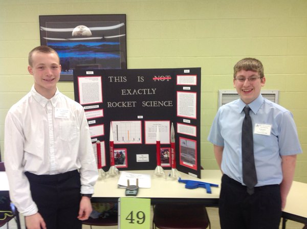 1st place for group projects at the Regional Science Fair! So proud of you&amp;your hard work! #2020howardwinn