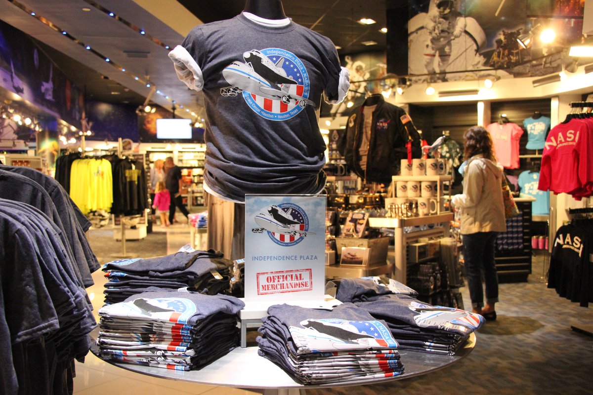 SpaceCenterHou's tweet photo. Don't miss our official #IndependencePlaza souvenirs in the gift shop during your #SpringBreak visit! #CosmicSpring https://t.co/1LBgEdNyAB