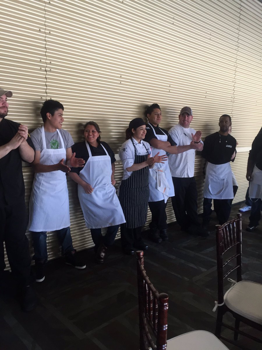 garcesevents's tweet photo. Getting through #humpday with a staff cookoff! Congrats to our winners! #garcesevents #welovewhatwedo https://t.co/ifNfcHoufU