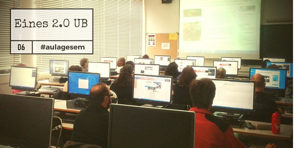 Gesemformacio's tweet photo. Avui treballem les Apps'2.0 amb els companys de la Universitat de Barcelona @FBiD_UB #aulaweb #aulagesem https://t.co/hp8f9FE7JH