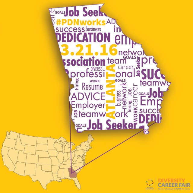 WomensCareers's tweet photo. Atlanta : March 21 #ProDivNet We Support Women Every Day of the Year. Diversity Career Event https://t.co/suwfkasoBR https://t.co/Df9JlD0lSH
