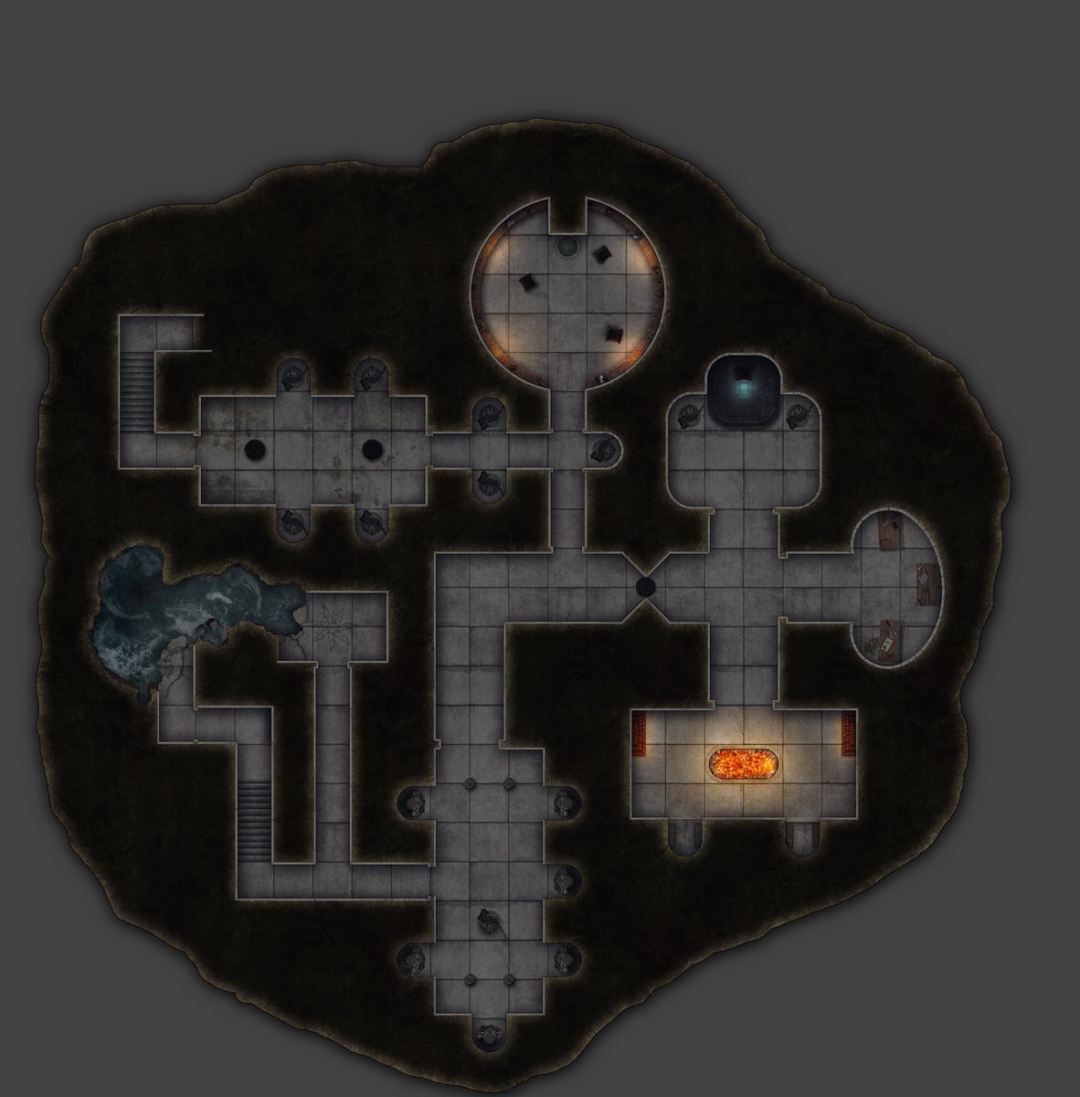 Askren's tweet photo. More #DnD maps. Wish I had time to take more paid commissions from you guys. #Patreon maybe? Eh. 
#CriticalRole https://t.co/JVicBgcpFc