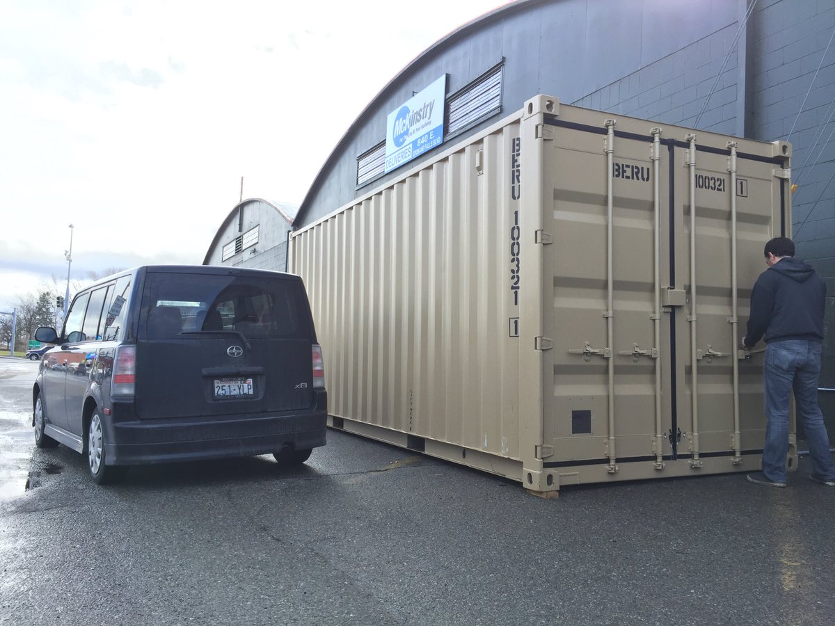 We are testing <a href="/HarvestScape/">HarvestScape</a>'s new HarvestNode, a mobile food warehouse built in a shipping container!