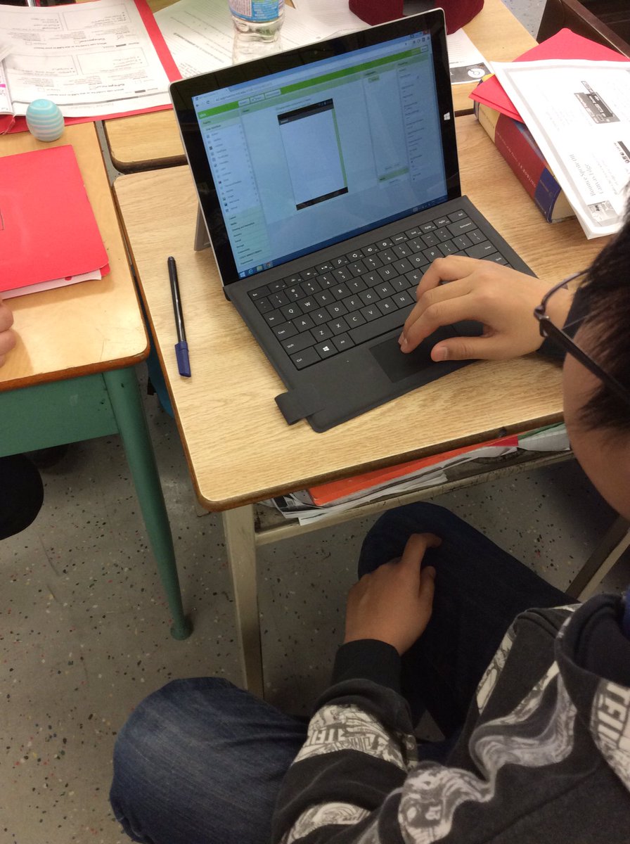 chisholmjanice's tweet photo. Ss @Galloway Rd. excited about their apps for the #edapphack program! The buzz is in the air! @TDSB_MSIC https://t.co/WV0FGxX0cU