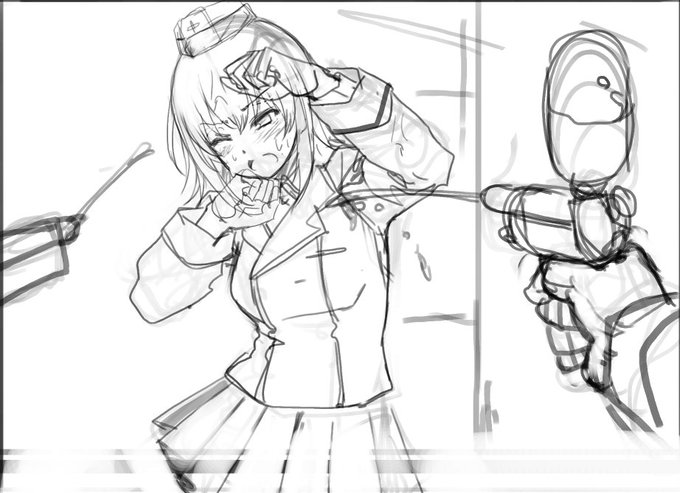 描け麻で負けて「じゃあ逸見エリカいぢめるで」って言われたので。いやあ健全だなぁ 