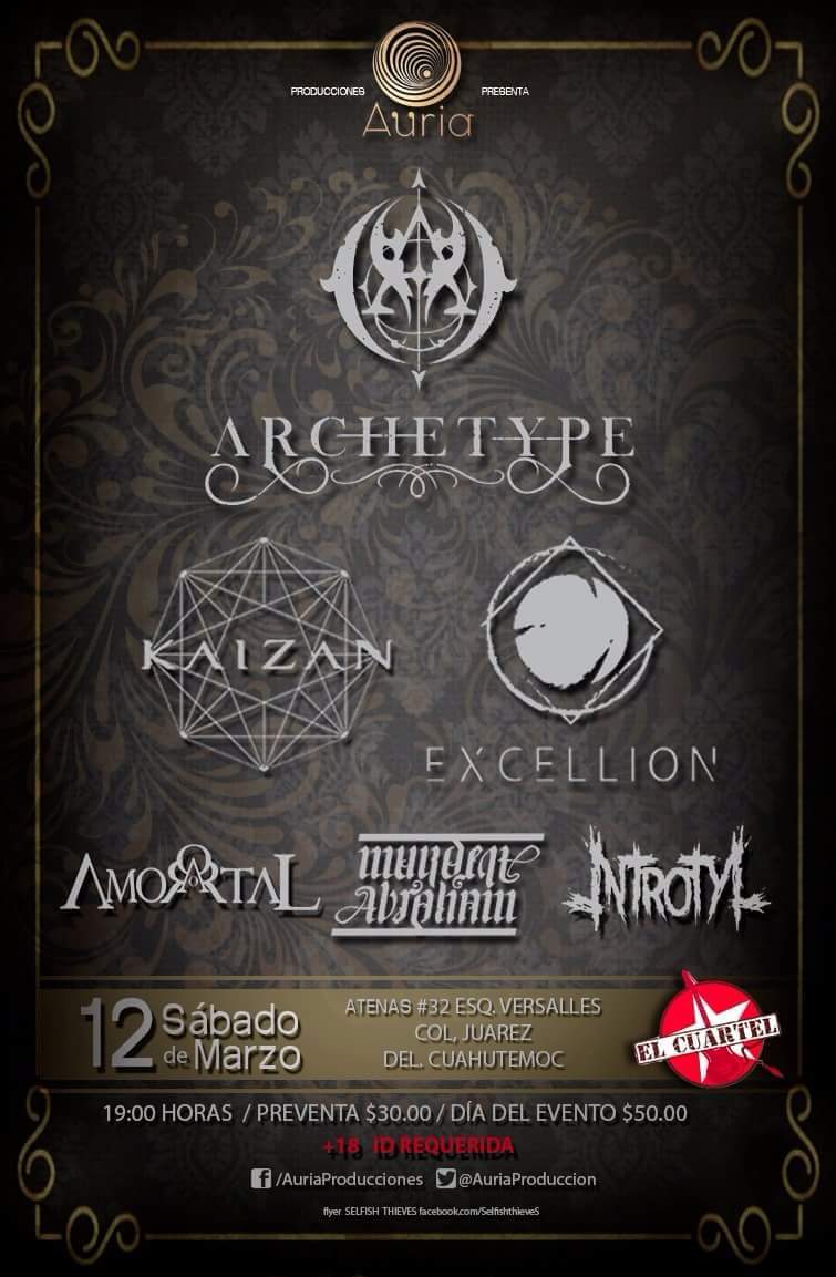 RevoltionHead's tweet photo. Este 12 de marzo,acompañemos a @excellionband
#coberturarevolution https://t.co/rP5jsqVi0a