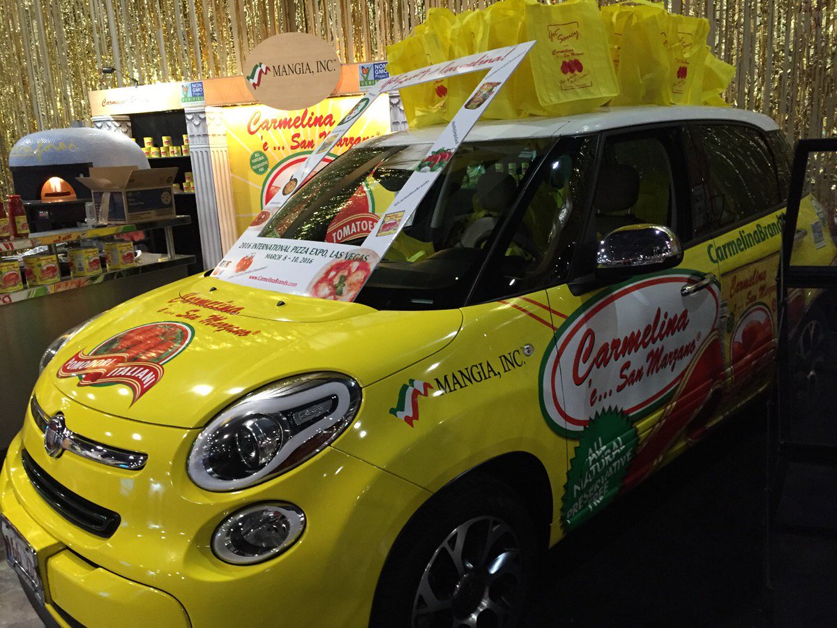 CarmelinaBrands's tweet photo. Carmelina Brands @PizzaExpo. Another great day in Pizzadise. #CarmelinaBrands #Booth841. https://t.co/nkcuLwDwwL
