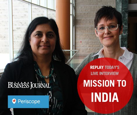 Reply #LiveInterview here bit.ly/OBJ-On-Perisco… Team Ottawa: Mission to India <a href="/Invest_Ottawa/">Invest Ottawa</a> <a href="/KivutoSolutions/">Kivuto Solutions</a>