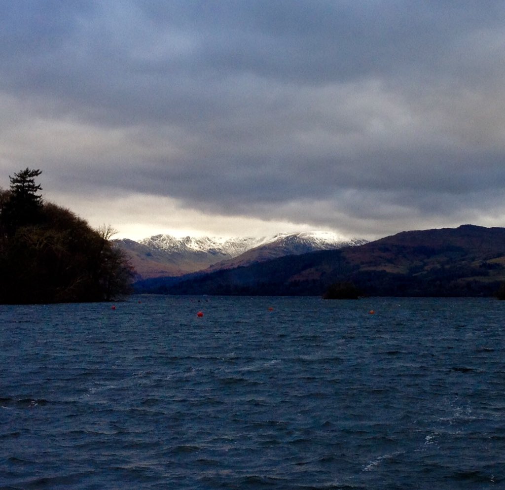 Cold but stunning end to the day