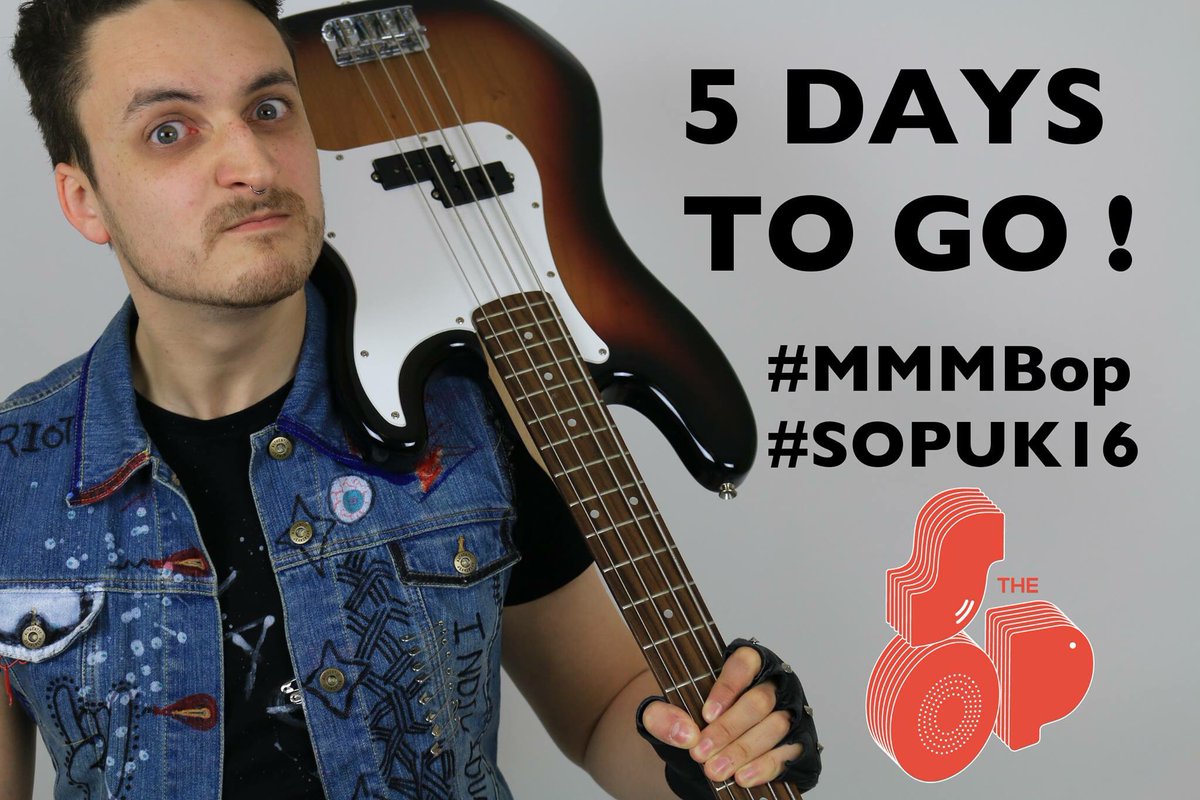 TheSOPitches's tweet photo. 5 DAYS TO GO UNTIL #MMMBop IS RELEASED!!! Check out our boy, Punk Hinds #SOPUK16 https://t.co/sZW1HSN8zm