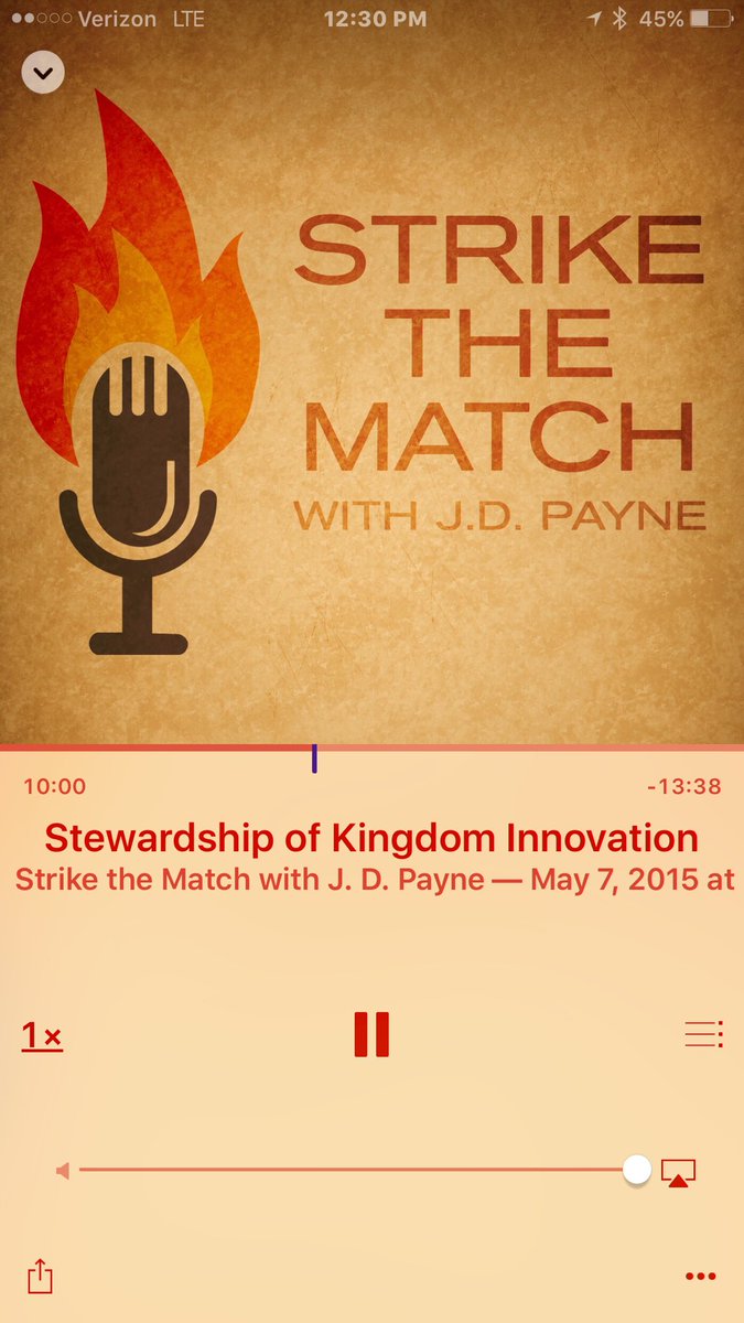 "More of what we already know will not get us to where we want to go." 
- <a href="/jd_payne/">J. D. Payne</a> #kingdominnovation