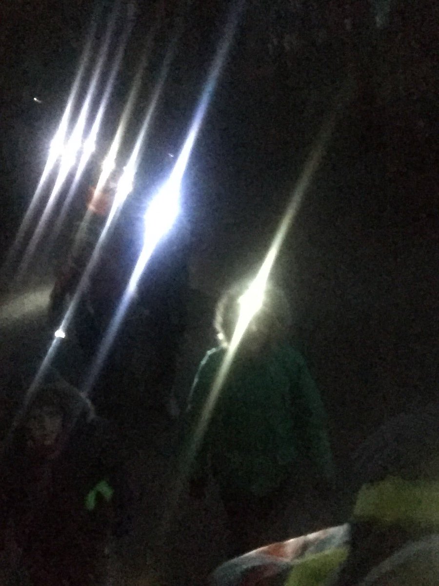 Night hiking at Delamere!